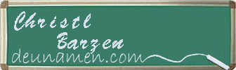 Christl Barzen Visitenkarte